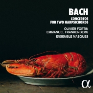 Хåϡ1685-1750/Concertos For 2 Harpsichords Fortin Frankenberg(Cemb) Ensemble Masques