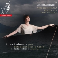 Piano Concerto, 1, Paganini Rhapsody: Fedorova(P)Pitrenas / St Gallen So +preludes