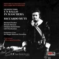 ヴェルディ（1813-1901）/Un Ballo In Maschera： Muti / Maggio Musicale Fiorentino Tucker Bruson Santunione Ch