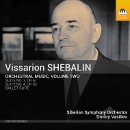 シェバリーン、ヴィッサリオン（1902-1963）/Orch. works Vol.2-suite 3 4 Etc： D. vasiliev / Siberian So