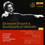 Box Set Classical/Sinopoli / Skd： Live 1997-1999-mahler Schumann R. strauss Wagner Liszt Weber