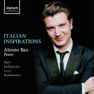ԥκʽ/Alessio Bax Italian Inspirations-j. s.bach Dallapiccola Liszt Rachmaninov