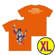 イラストTシャツ(オレンジ)XLサイズ