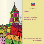 ɥ륶1841-1904/Symphonic Variations Serenade For Strings C. davis / Lso