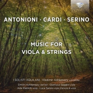 Viola Classical/Music For Viola  Strings-antonioni Cardi Serino Saggini Meinich Sanzo(Va) Ashken