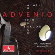 　オムニバス（室内楽）/New Trios For Horn Violin ＆ Piano- Atwell Auerbach. sargon： Advenio Trio