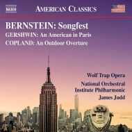 Songfest : James Judd / National Orchestral Institute Po Wolf Trap Opera +Gershwin, Copland