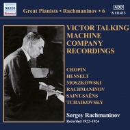 ԥκʽ/Rachmaninov Piano Solo Recordings Vol.6-victor Talking Machine Company Recordings 1922-1924