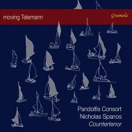 ƥޥ1681-1767/Moving Telemann-cantatas  Sonatas Spanos(Ct) Pandolfis Consort