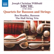ߥҥ롢衼աꥹƥ󡦥Хȡ1745-1816/Bassoon Quartets Hoadley(Fg) The Hall String Trio