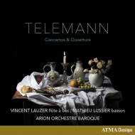ƥޥ1681-1767/Concertos  Ouverture Lauzer(Rec) Lussier(Fg) Weimann / Arion Baroque O