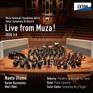 Saint-Saens Symphony No.3, Ravel Piano Concerto, Debussy : Naoto Otomo / Tokyo Symphony Orchestra, Mari Ohki(Organ)Karen Kuronuma(P)(Hybrid)