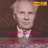 ブラームス（1833-1897）/Piano Concerto 1 2 ： Backhaus(P) Bohm / Schuricht / Vpo +haydn