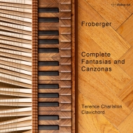 Complete Fantasias & Canzonas : Terence Charlston(Clavichord)