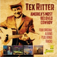 Tex Ritter/America's Most Beloved Cowboy 4 Original Albums