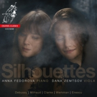 Silhouettes -Music for Viola & Piano : Dana Zemtsov(Va)Anna Federova(P)