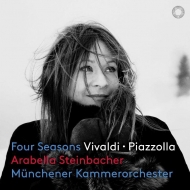 Vivaldi / Piazzolla/Four Seasons / Las Estaciones Portenas： Steinbacher(Vn) Munich Co (Hyb)