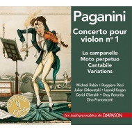 パガニーニ（1782-1840）/Violin Concerto 1 Etc： Rabin(Vn) Goosens / Po R. ricci J. Sitkovetski Kogan Oistra