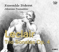 륯졼1697-1764/Trio Sonatas Op 4  Pramsohler(Vn) Ensemble Diderot
