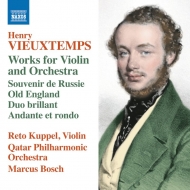 塼1820-1881/Works For Violin  Orch Kuppel(Vn) M. bosch / Qatar Po