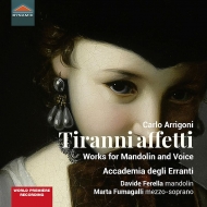 åꥴˡ1697-1744/Tiranni Affetti-works For Mandolin  Voice Accademia Degli Erranti