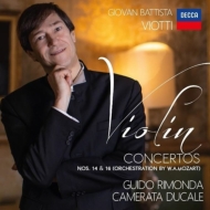 åƥ1755-1824/Violin Concerto 14 16  Rimonda(Vn) / Camerata Ducale