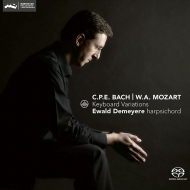 Keyboard Variations -C.P.E.Bach, Mozart : Ewald Demeyere(Cemb)