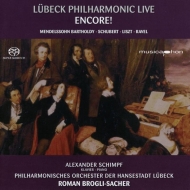 ˥Хʴɸڡ/Encore!-schubert Sym 8 Liszt Piano Concerto 1 Mendelssohn Ravel Brogli-sacher /