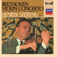 ベートーヴェン（1770-1827）/Violin Concerto： Szeryng(Vn) Schmidt-isserstedt / Lso +romances (Mqa / Uhqcd) (Lt