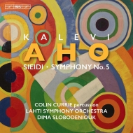 アホ 、カレヴィ（1949-）/Sieidi Sym 5 ： Slobodeniouk / Lahti So Colin Currie(Perc) (Hyb)