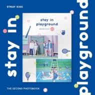 STRAY KIDS 2ND PHOTOBOOK: stay in playground (BOOK+DVD)