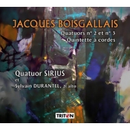 ܥ塞졢å1927-/String Quartet 2 3 String Quintet Quatuor Sirius Durantel(Va)