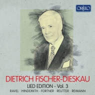 Bariton ＆ Bass Collection/F-dieskau： Lied Edition Vol.3-ravel Hindemith Fortner Reutter Reimann
