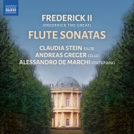 ե꡼ɥң1712-1786/Flute Sonatas C. stein(Fl) Greger(Vc) De Marchi(Fp)
