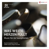 Saxophone Classical/Rascher Saxophone Quartet Was Weite Herzen Fullt-music For 6 Saxophone