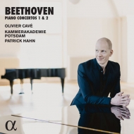 ベートーヴェン（1770-1827）/Piano Concerto 1 2 ： Oliver Cave(P) Patrick Hahn / Kammerakademie Potsdam