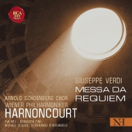 ヴェルディ（1813-1901）/Requiem： Harnoncourt / Vpo E. meib. fink Schade D'arcangelo Etc
