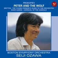Prokofiev / Saint-saens/Peter ＆ Wolf / Le Carnaval Des Animaux： Ozawa / Bso +britten
