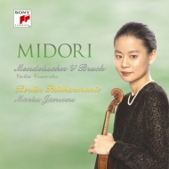 ǥ륹1809-1847/Violin Concerto Midori(Vn) Jansons / Bpo +bruch Concerto 1