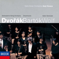 ɥ륶1841-1904/Serenade For Strings Ozawa / Saito Kinen O +bartok Divertimento Wolf (Uhqcd) (