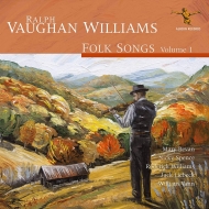 ヴォーン・ウィリアムズ（1872-1958）/Folk Songs Vol.1： M. bevan(S) N. spence(T) Roderick Williams(Br) Liebeck(Vn) W.