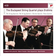 String Quartets, String Quintets, Piano Quintet, Clarinet Quintet : Budapest String Quartet, Rudolf Serkin(P)David Oppenheim(Cl)etc (4CD)