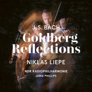 Хåϡ1685-1750/Goldberg Reflections Liepe(Vn) J. phillips / Ndr Radio Po