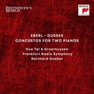 Duo-piano Classical/Eberl Dussek Concertos For 2 Pianos Tal  Groethuysen(P) Goebel / Frankfurt R
