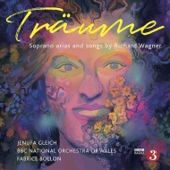 ワーグナー（1813-1883）/Traume-soprano Atias ＆ Songs： Gleich(S) Bollon / Bbc National. o Of Wales