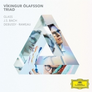 Vikingur Olafsson : Trilogy -Philip Glass, J.S.Bach, Debussy & Rameau (3CD)