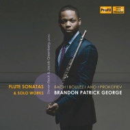 Flute Classical/Brandon Patrick George： Flute Sonatas ＆ Solo Works-j. s.bach Boulez Aho Prokofiev