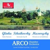 　オムニバス（管弦楽）/Glinka Mussorgsky Tchaikovsk： Ambartsumian / Arco Co
