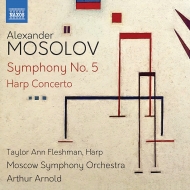 ⥽ա쥯ɥ1900-1973/Sym 5 Harp Concerto A. arnold / Moscow So T. a.fleshman(Hp)