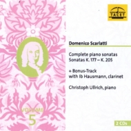 åƥɥ˥1685-1757/(Piano)complete Keyboard Sonatas Vol.5 Ullrich(P) +improvisation Ib Hausma